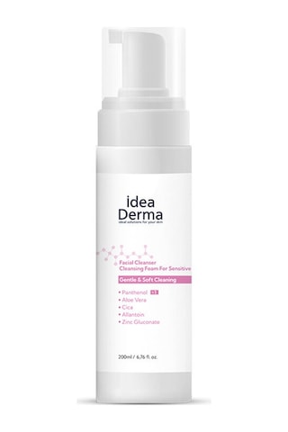 İdea Derma Hassas Ciltler için Yüz Temizleme Köpüğü 200 ML