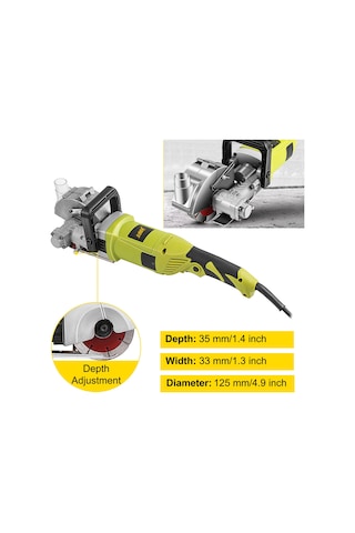 Stilmax STM35PRO Titanyum-X Seri Oluk Duvar Kanal Açma Makinesi