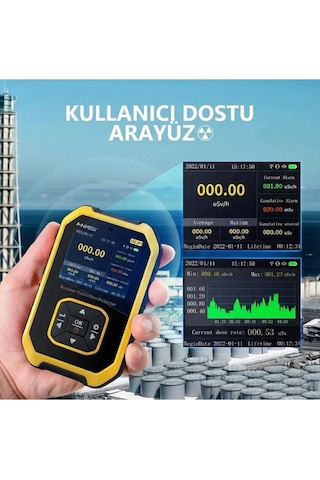 Fnırsı Gc-01 Radyasyon Dedektörü - Sarı