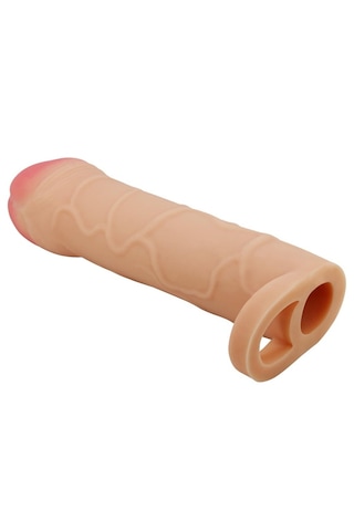 Lilitushop 2,5 Cm Dolgulu Premium Ten Rengi Penis Kılıfı Bunion