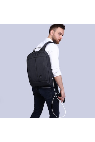 My Valice Smart Bag Galaxy Usb Şarj Girişli Notebook Sırt Çantası