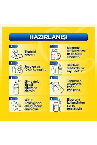 Devam Sütü, 6-9 Ay Arası Bebekler İçin 800 Gr Paket