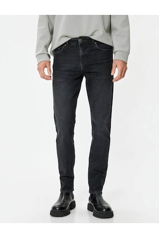 Koton Erkek Jean Pantolon Siyah 5wam40147nd Slim Fit Kot Pantolon - Brad Jean 25ky59001891 Y5901 Siyah