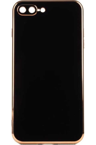 Apple Uyumlu iPhone 7 Plus Kılıf Zore Bark Kapak-Siyah
