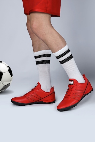 Jump 29112 Kırmızı Halı Saha Krampon Futbol Ayakkabısı Kırmızı