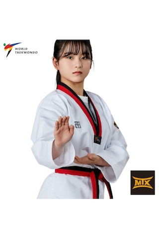 Mooto Mtx 2 Standard Poom Yaka Taekwondo Elbisesi Dobok Beyaz