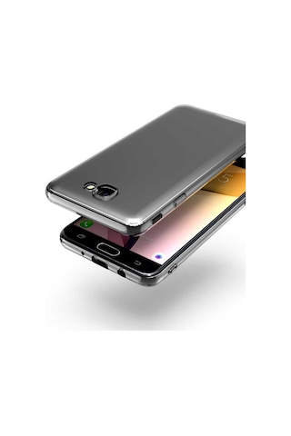Adige Samsung Galaxy Uyumlu J7 Prime 2 Kılıf Kamera Korumalı Süper Silikon