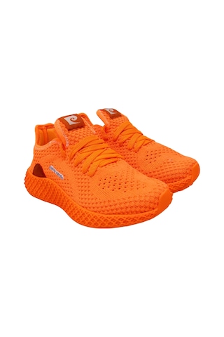 Pierre Cardin Pc-32644 Turuncu Unısex Çocuk Bağlı Fileli Spor Ayakkabı Turuncu