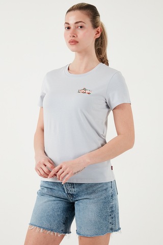Levi's Bayan T Shirt 17369-2945 Açık Mavi Açık Mavi