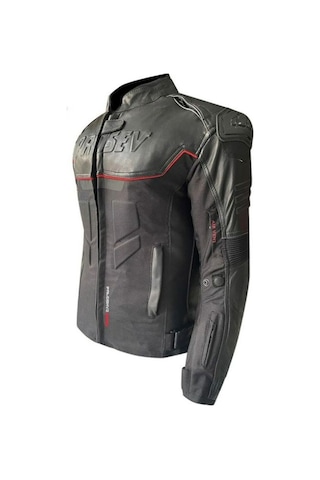 Motoanl Motosiklet Kadın Montu 4 Mevsim Full Koruma Deri Ve Maxdura 600-d Kumaş Women Motor Mont Leather V2