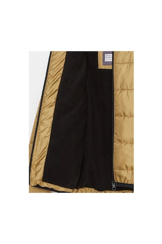 LC Waikiki Kapüşonlu Basic Erkek Çocuk Şişme Mont Khakı