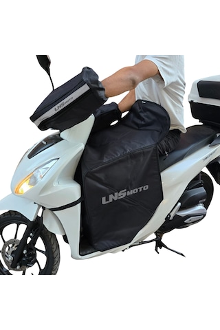 Motorsiklet El Ve Diz Koruma Örtüsü Scooter Dizlik Ve El Rüzgarlı