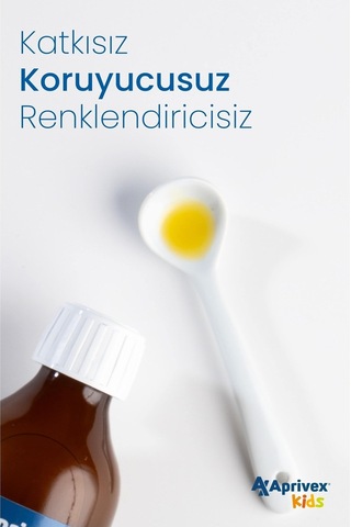 Aprivex Kids Multivitamin Doğal Portakal Aromalı Şurup 150 ML