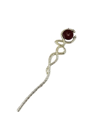 Narin Saç Çubuğu Zarif Yılanlar Saç Takısı Yılan Takısı Çin Geleneksel Dekoratif Saç Takısı Altın Çift Yılan Çok Renkli