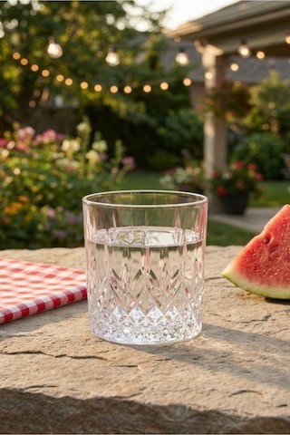 Lav Odin Cam Meşrubat Bardağı 4'lü 330 ml (Viski/Kokteyl Bardağı )