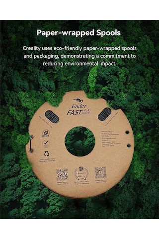 Creality Ender Fast Gümüş 1.75mm Pla 3d Baskı Filamenti - Urhanshop Gönderimli