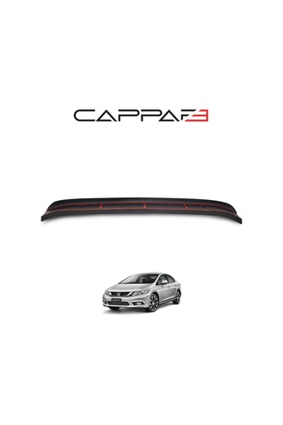 Honda Civic 2012-2015 Yıl Aralığı Uyumlu Arka Tampon Eşiği Mat