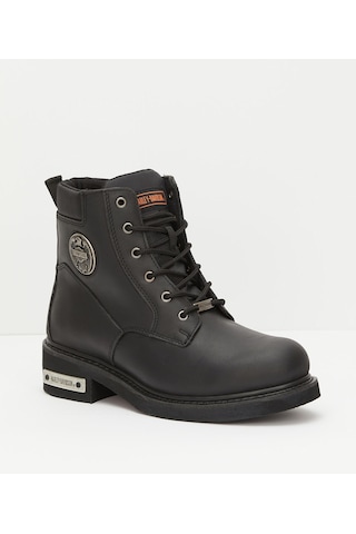 Harley Davidson Harley-davidson 025m100128 Jım Erkek Bot - Siyah Deri-siyah Deri