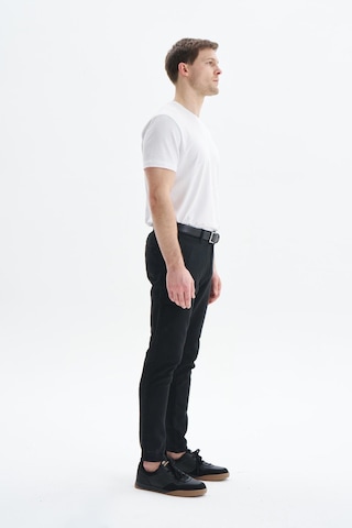 Arma Erkek Örme Kumaş Slim Fit Dar Kesim Esnek Kumaş Pantolon K9pcd0526 Siyah