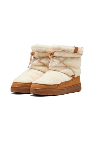 Puma Snowbae Suede Wns Kadın Yetişkin Bot Krem