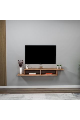 Arnetti Duvara Monte Muson Tv Sehpası Atlantik Çam