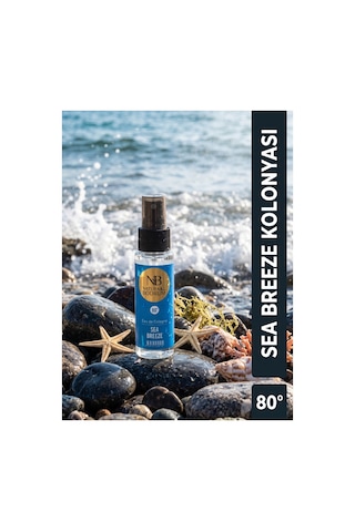 Sea Breeze Kolonyası 60 Ml Sprey Tuzlu Deniz Cep Boy Seyahat %80 Alkollü Sea Breeze Kolonyası 60 Ml Sprey Tuzlu Deniz Cep Boy Seyahat %80 Alkollü