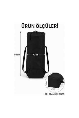 4 Kişilik Kamp Sandalyesi Taşıma Kılıfı, Antrasit 90 47 Cm