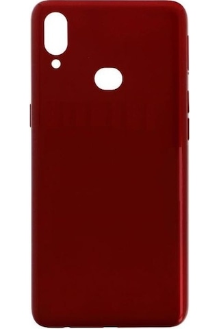 Samsung Uyumlu Galaxy A10s Arka Pil Batarya Kapağı Sm-a107f - Kırmızı