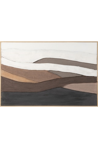 Sıenna Çerçeveli Yağlıboya Tablo 100x150 Cm