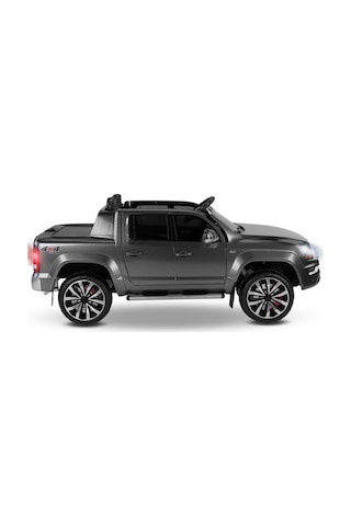 441 Quattro 4x4 2x12v 9ah Akülü Araba 24v Çift Kişilik Jeep U/k Metalik Siyah Füme