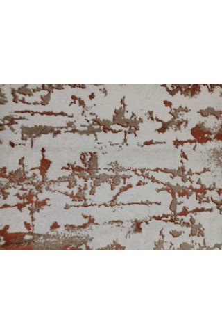 Kiremit Renk Akrilik Leke Tutmaz Silinebilir Anti Bakteriyel Dört Mevsimlik Dokuma Taban Kesme Halı