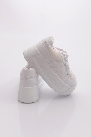 Dgn Sp191 Kadin Sneaker Ayakkabi Beyaz