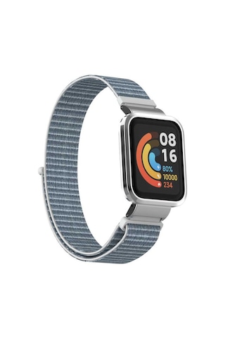 Xiaomi Redmi Watch Mi Watch Lite Uyumlu Krd-61 Hasır Mkst Kordon-no11