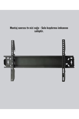 32-65 İnç Lcd Led Tv Askı Atı 75 Kg Taşıma Güçlendirilmiş Çelik