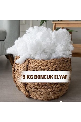 5 KG %100 BONCUK ELYAF YASTIK YORGAN OYUNCAK MALZEMESİ 5 KG %100 BONCUK ELYAF YASTIK YORGAN OYUNCAK MALZEMESİ