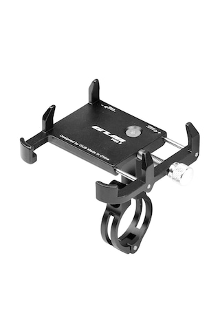 Microcase Pro 3 Alüminyum Ayarlanabilir Motosiklet Bisiklet Scooter Telefon Tutucu - Al5093 Siyah