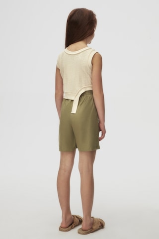 Nk Kids Homely Kız Çocuk Crop T-shirt 38342 Krem