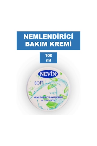 Nevin Soft Nemlendirici Bakım Kremi 100 ML