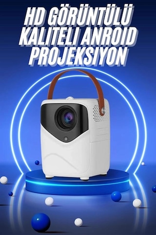 Hd Ayaklı Portatif Projeksiyon Cihazı Bluetooth Wifi Akıllı Android İşlemcili 88349603