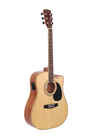 Cort Ad880Ce Nat Elektro Akustik Gitar + Kılıf