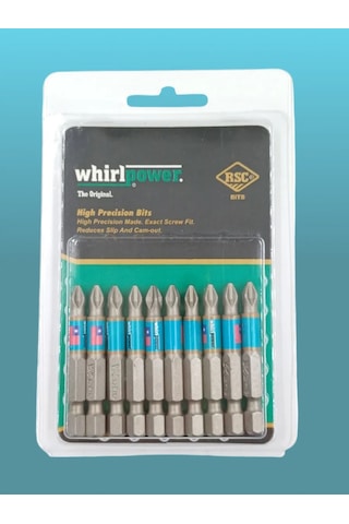 Whirlpower 50ph2 Uçlular İçin 50 Adet Tornavida Ucu 296194690