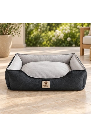 Patiyu Luna Premium Yatak - Antrasit / Large