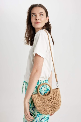 Defacto Kadın Hasır El Çantası B9045axnsbg217 Bej