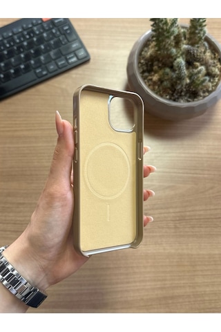 Apple Uyumlu iPhone 11 Stylus Silikon Kılıf Bej