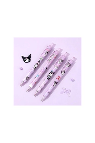 Sanrio 4'lü Set Jel Kalem Seti Mor
