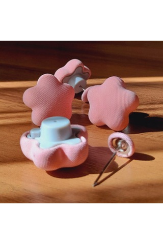 Yorgan,nevresim,sabitleyici 4adet -pembe Çiçek