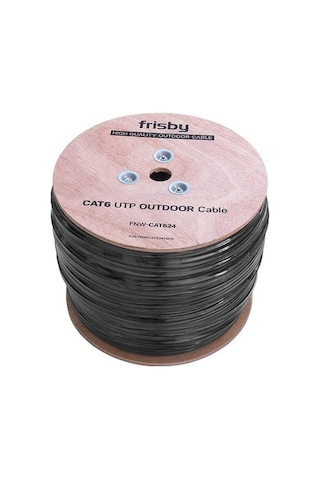 Frisby Fnw-Cat624 23Awg Cat6 Utp 305M Dış Ortam Kablosu