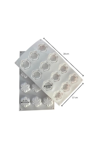 Pastaland Silikon Kek Kalıbı Çiçek Diğer