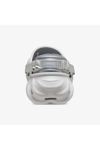 Crocs Echo Unisex Gri Terlik Düz 207937 Gri