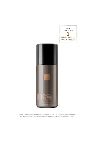 Avon Black Suede Touch Erkek Sprey Deodorant 150 ML